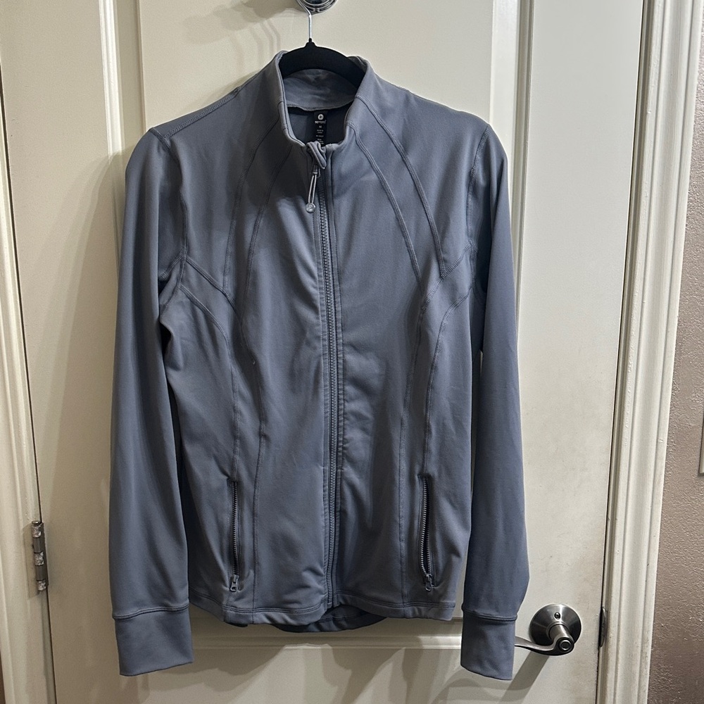 90 Degree By Reflex Women's Gray Lightweight Jacket